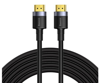 Kabel i złączka BASEUS 5m Black (4K HDMI Male - 4K HDMI Male)